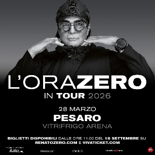 Vitrifrigo Arena: l’Orazero di Renato Zero a Pesaro